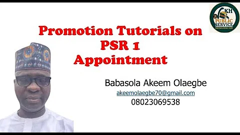 PUBLIC SERVICE RULES: APPOINTMENTS INTO LAGOS STATE SERVICE