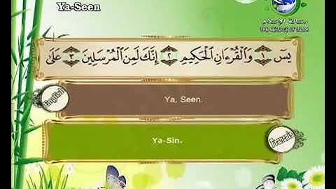 (36) سورة يس _ المصحف المرتل للشيخ سعد الغامدي _ ختمة مرتلة لسور القرآن الكريم