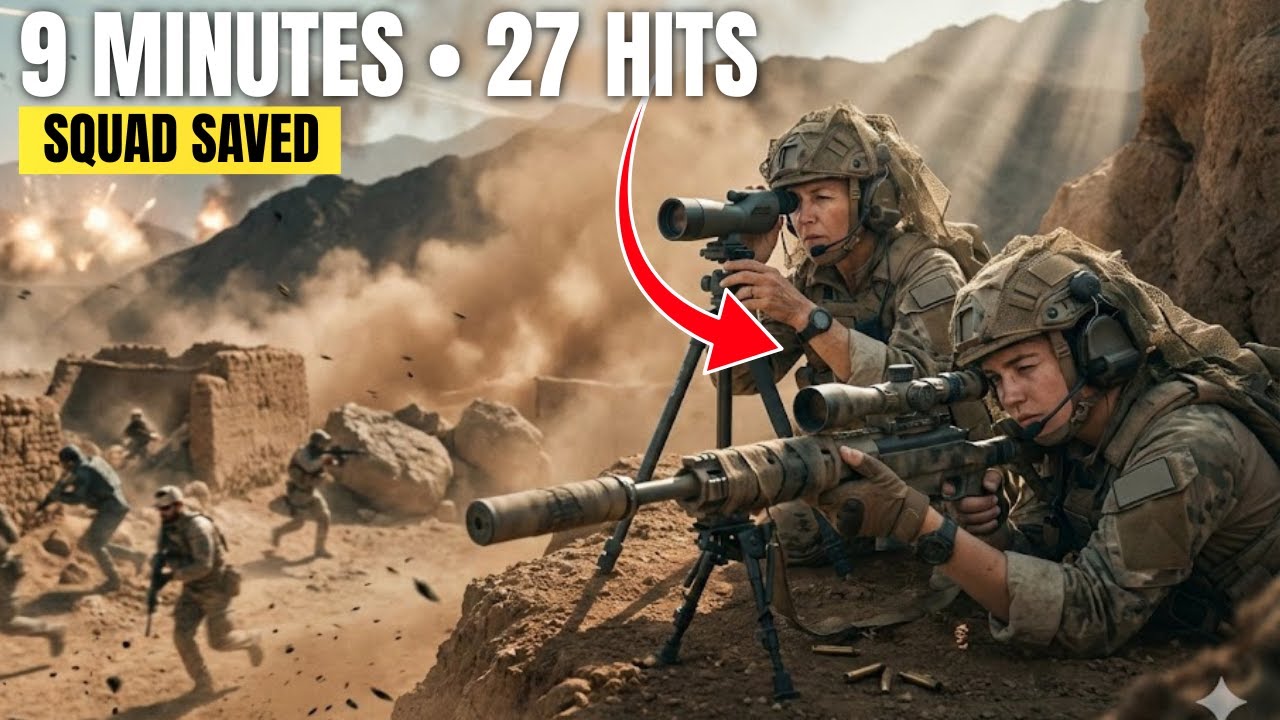 She's Just Support Staff  SEALs Laughed — Until Female Snipers Dropped 27 Targets in 9 Minutes