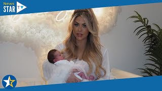 Celebrity Bianca Gascoigne reveals her newborn daughter's unique name as she poses with tot Net Worth
