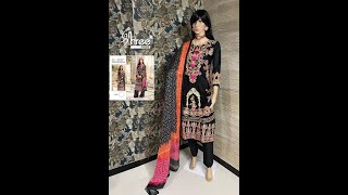 Shree Fabs S-355 Lawn Cotton Heavy Embroidery Work Pakistani Suit|| Latest Design Of Lawn Suit 2021
