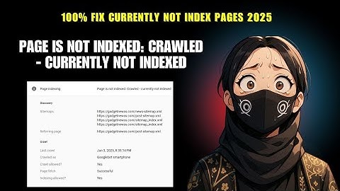 100% Fix ✅ Crawled - Currently not indexed | Fixed It in 5 Steps