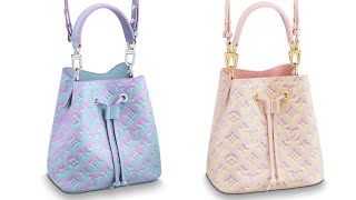 Louis Vuitton Neonoe BB Monogram Empreinte Summer Blue