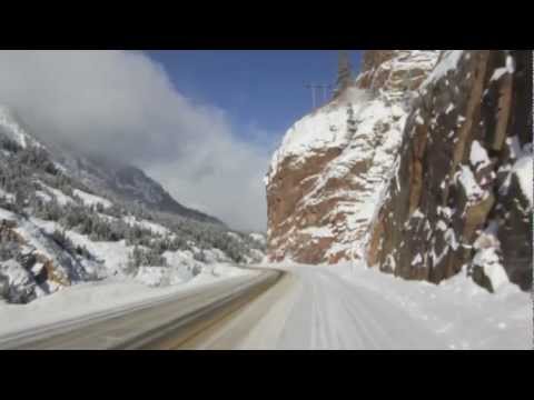 Driving the Million Dollar Highway during Winter