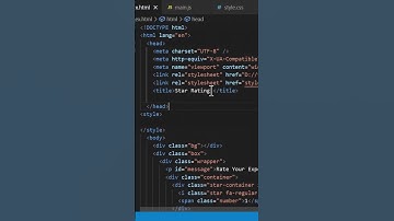 Star Rating UI Design | #shorts #html #css #javascript | @mswminthn
