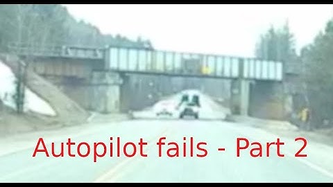 Tesla Model 3 | Autopilot fails - Part 2