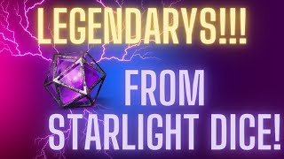 Legendary's from Starlight Dice!!! Dragonheir: Silent Gods
