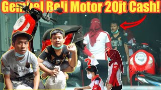 NYAMAR JADI GEMBEL BELI MOTOR SCOOPY BARU 20 JUTA CASH !!