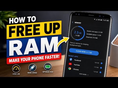 How to FREE UP RAM on Android Phone | Make Your Phone Faster