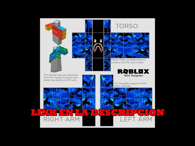 Templates De Ropa De Roblox By Valdemar Gamer 2 Youtube - roblox font template