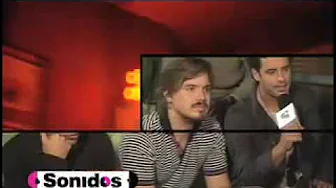 Micro de Los Amigos Invisibles en Sony Entertainment TV Micro de Los Amigos Invisibles en Sony Entertainment TV