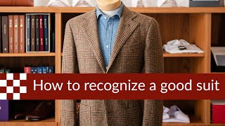 Five Ways to tell a Good Suit from a Bad Suit