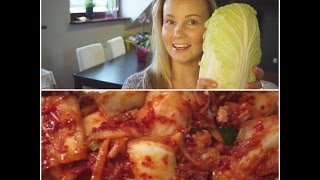 Kuchnia koreańska. Robimy Kimchi! Kapusta marynowana i kiszona na ostro po koreańsku!(김치)