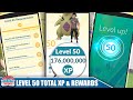 LEAK! *176,000,000 XP* for LEVEL 50?!  LEVEL 41-50 REWARDS + XL CANDY | Pokémon GO Leaks