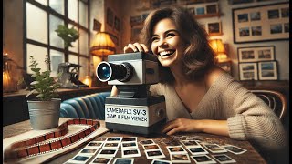 📽️ CAMEDAFLX SV-3 35mm Slide & Film Viewer-Slide Viewer Review 📽️