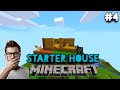 minecraft starter survival house(Ep 4)