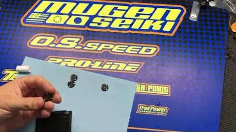 Adam Drake from Mugen Seiki Racing talks about drilling shock pistons.