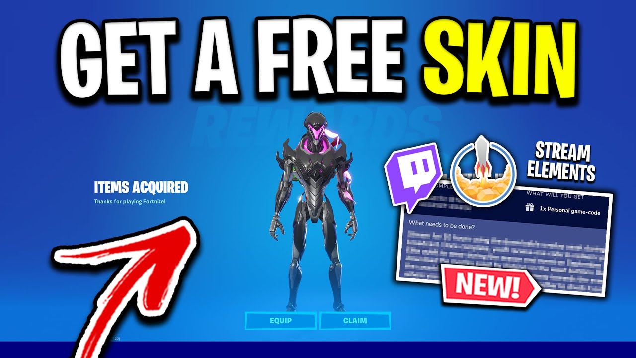 ⭐ Como obter contas Fortnite grátis com Skins?