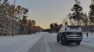 William Few Pkwy snow time lapse
