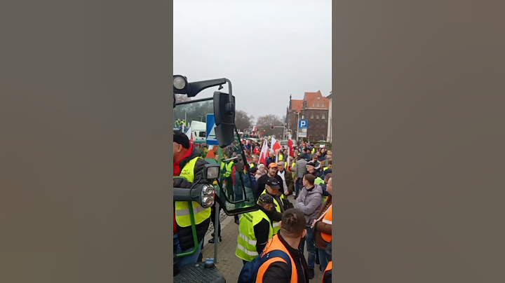 strajk rolnikow!!! w tv tego nie zobaczysz