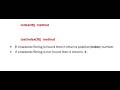 indexOf() and lastIndexOf() Method in Java ||  Java Interview Question