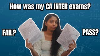 How was my CA INTER Exams May24