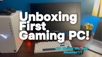 Unboxing My First Gaming PC!