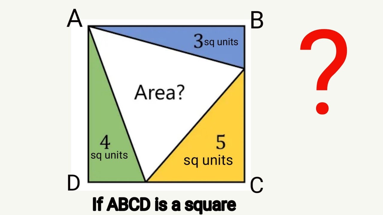 Solving The Inscribed Triangle In A Square Puzzle YouTube Solving The Inscribed Triangle In A Square Puzzle YouTube