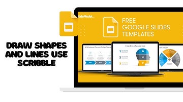 How To Draw Shapes and Lines Use Scribble   Google Slides Tutorial