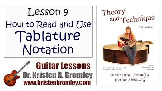 Lesson 9 - Understanding Tablature Notation for the Guitar