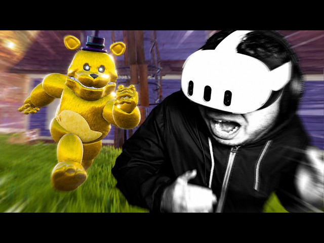 Experiencing Fast Fredbear In VR...