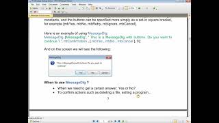 Lesson 12 from my new book Introduction to Lazarus IDE - Part II Dialog boxes 4: Message Dlg