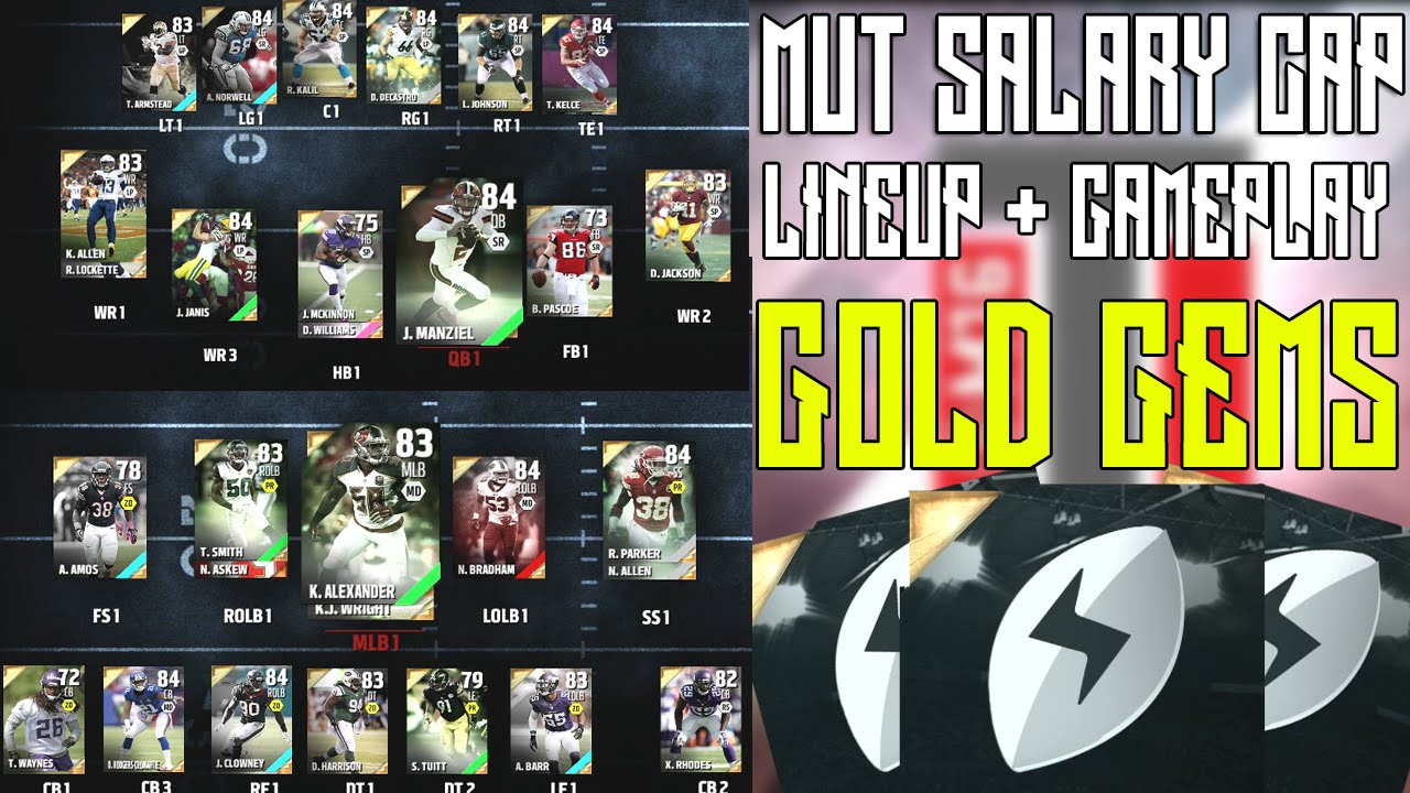 NEW GAME MODE!!! MUT Salary Cap | Golden Gems Ranked Salary Cap Gameplay | Madden 16 Ultimate Team
