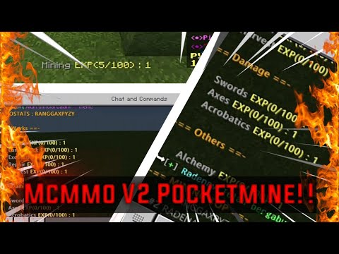 Mcmmo Plugin V2 1.14!! | Pocketmine | Minecraft 6