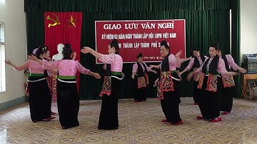 Múa vui cùng điệu xòe đội cao tuổi bản giảng lắc phường quyết thắng tpsl