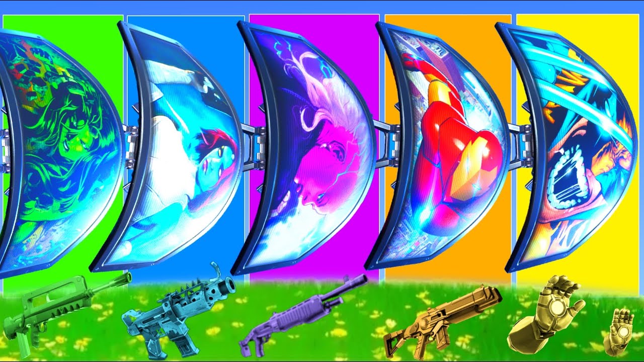 The RANDOM *MARVEL GLIDER* Challenge in Fortnite YouTube