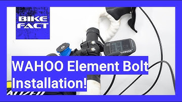 Wahoo ELEMNT Bolt GPS Installation