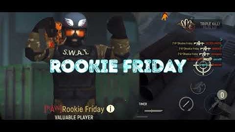 Tacticool Rookie Friday with Mr MvP 🥳