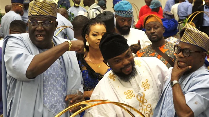 TOYIN AIMAKHU HANDSOME HUSBAND KOLAWOLE AJEYEMI SHUTDOWN IYABO OJO MUM PARTY WITH HIS WIFE MUMMY IRE