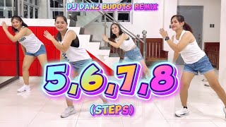 5,6,7,8 - Steps ( Dj Danz Budots Remix ) TikTok Viral 🔥 | Zumba |  Mstar Dance Workout