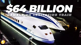 Japan’s $64BN Maglev Levitating Bullet Train Explained