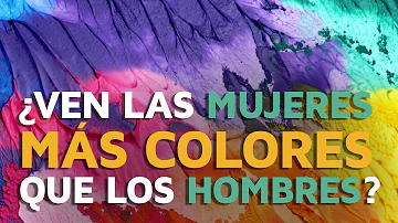 ¿Cuántos colores pueden ver los hombres?