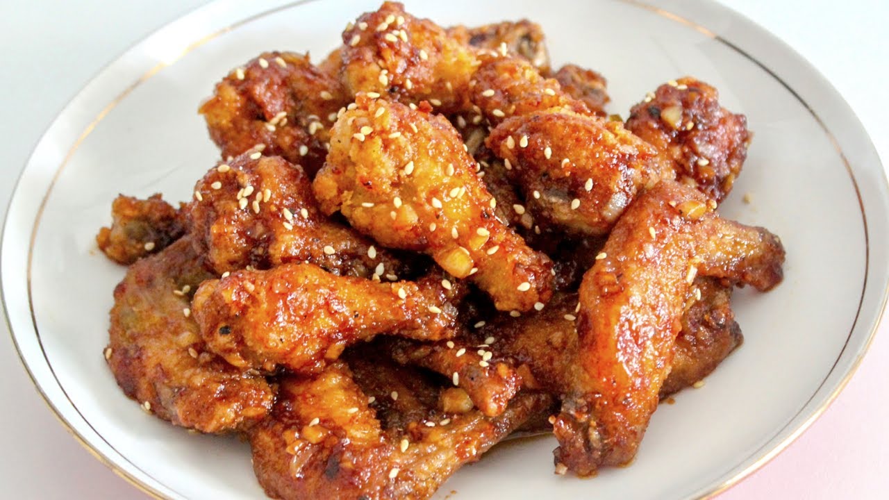CRISPY KOREAN FRIED CHICKEN WINGS Easy Recipe YouTube