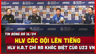 🔴 Họp báo khai màn bảng D VCK U23 Châu Á | HLV Hoành Anh Tuấn chỉ ra khác biệt ở U23 Việt Nam