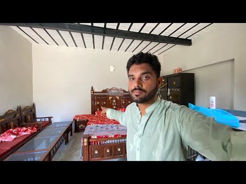 ASMR with my new Room tour🛖