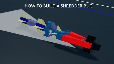 ROBLOX- Plane Crazy [Tutorial] Shredder Bug (Original)