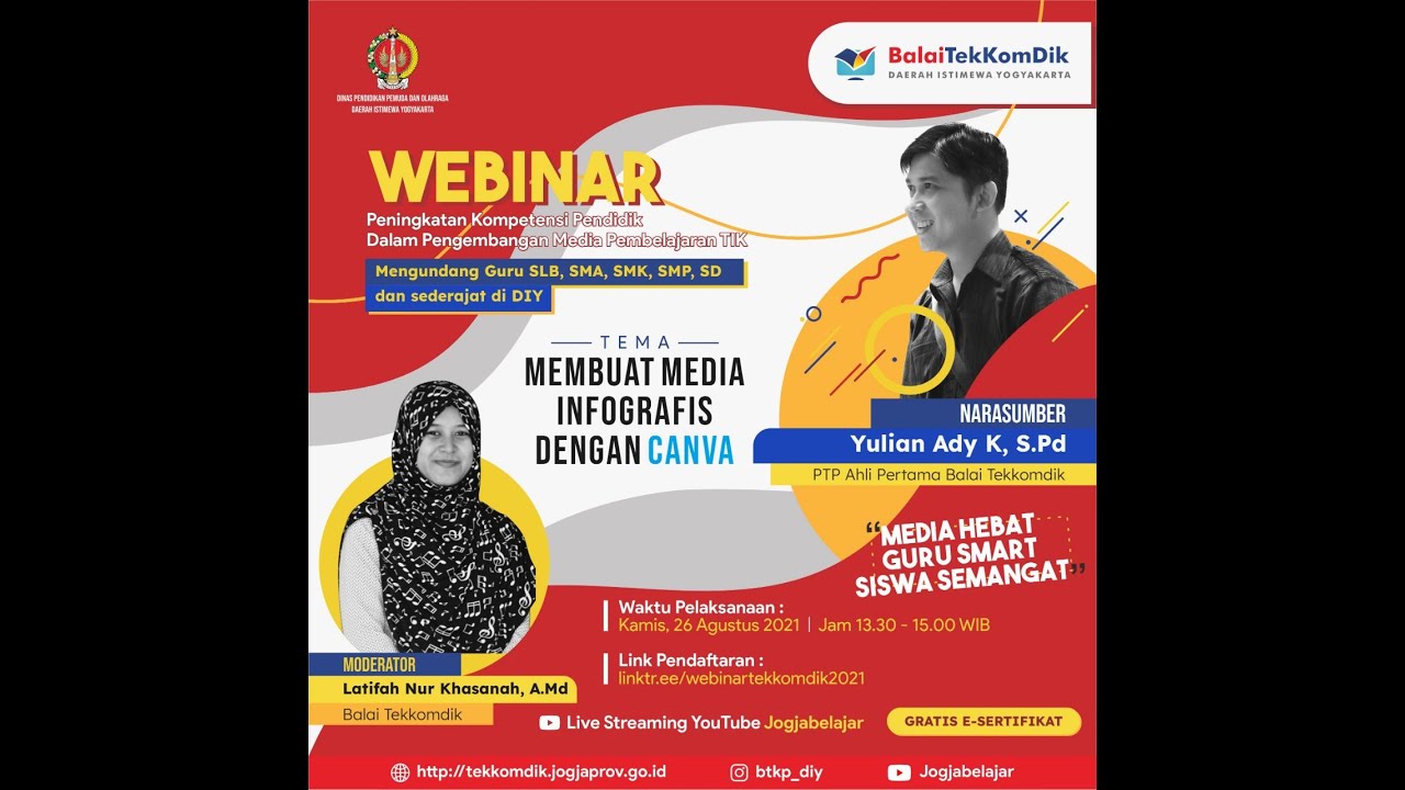 Webinar Tekkomdik SERI 4 | Membuat Media Info Grafis Dengan Canva