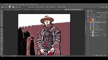 Comics Book photoshop action by RedVokinputs (Tutorial Video)