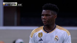 Aurélien Tchouaméni Vs Barcelona Pre-Season 2023-24