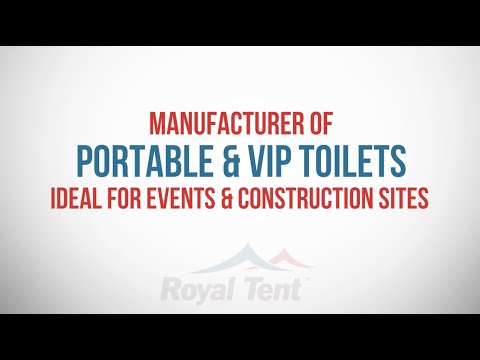 Royal Tent Portable Toilets - 0317001640 - VIP toilets - Portaloo